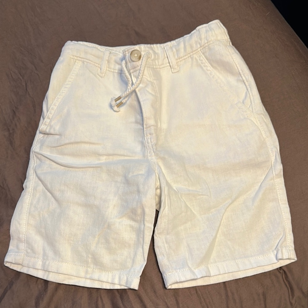 Boy’s Cream Shorts